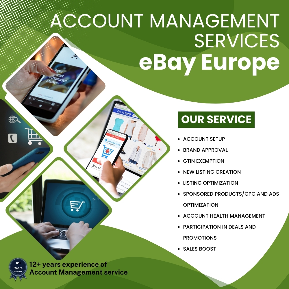 eBay Europe seller account management service