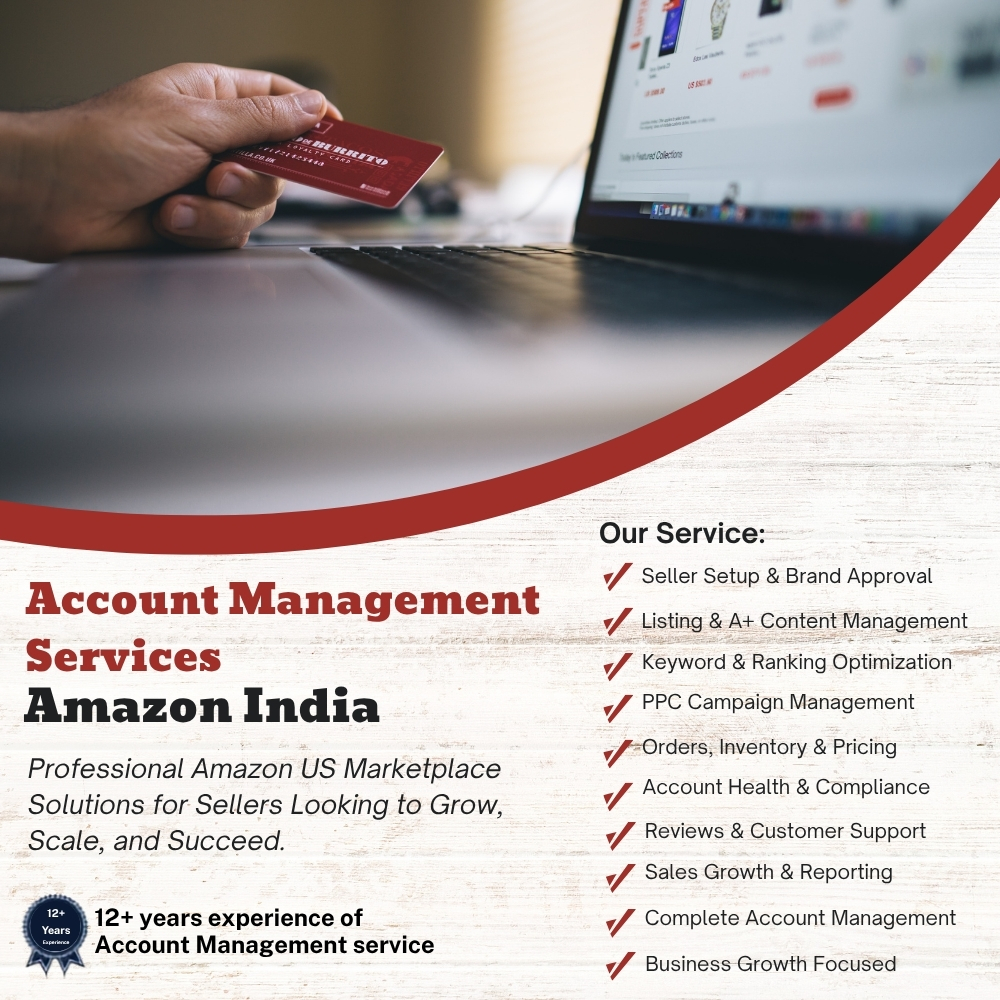 amazon india complete seller account management service