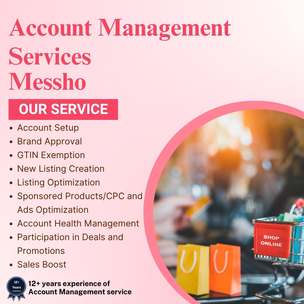 meesho complete account management service