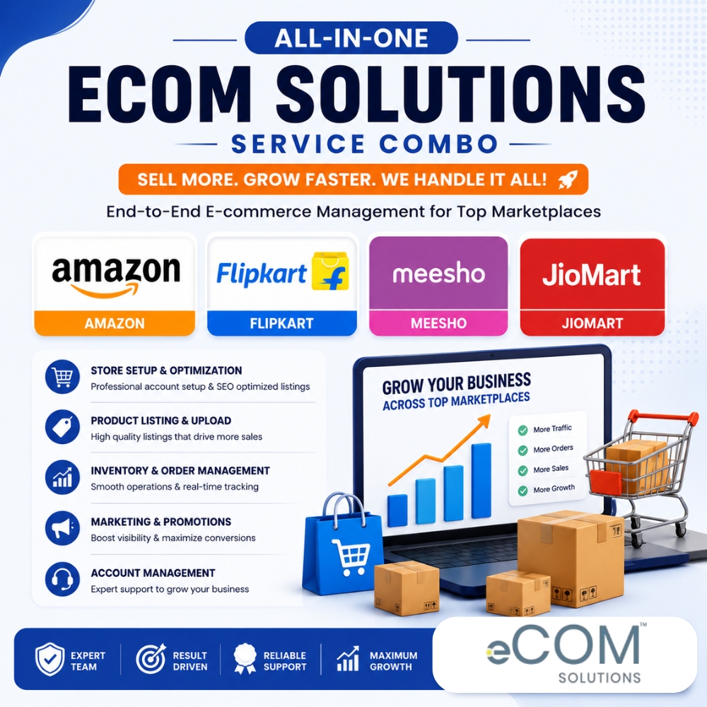 amazon flipkart meesho account management service combo